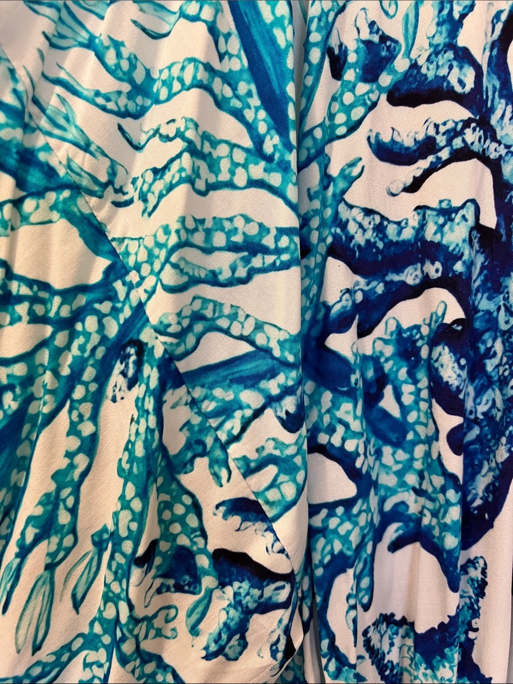 Lulla Collection kimono-style beach duster or cover-up. One Size - Picture 6 of 7